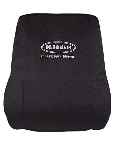 Oshotto Debonair Orthopaedic Back Rest Cushion for Car, Home, Office Usage (Black) 4