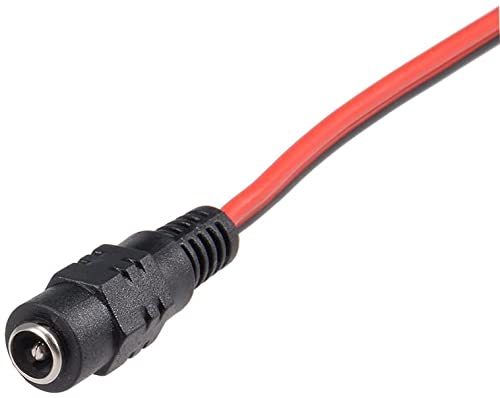 XYWHPGV 2.1mmx5.5 mm 12V DC Female Jack to Alligator Clip Power Cable Connectors 32cm for CCTV Security Camera Lighting(0b06c c1cd0 eddd4 b40ce 61071 c14ec 5