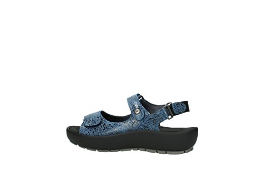 Wolky Women's Flat Sandals, Denim, 7.5-8 3