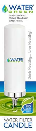 WATER GREEN Ceramic Regular Candle (Pack of 3) 2