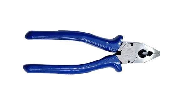 DIYtronics Combo of Wire Cutter Stripper Nipper, 8 Inch Plier and Electrical Tester Screwdriver Tool Kit for Electronic Repair 4