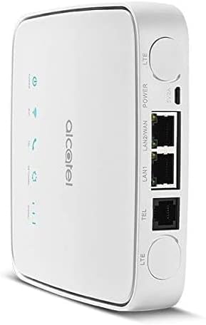 Router Alcatel Link Hub 4G LTE Unlocked Worldwide HH41NH Multibam 150 Mbps Wi-Fi (4G LTE Canada Latin Caribbean Euro Asia Africa) + RJ45 Up to 32 Users w/ 2 Antennas 2