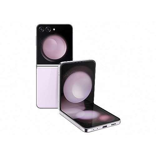 Samsung Galaxy Z Flip5 5G AI Smartphone (Lavender, 8GB RAM, 512GB Storage) 1