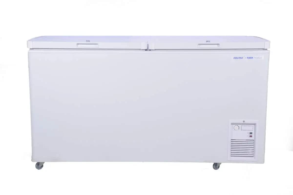 Voltas CF HT 405 DD P CONVERTIBLE Hard Top Deep Freezer cum Chiller 400 litre with 4 year warranty 1