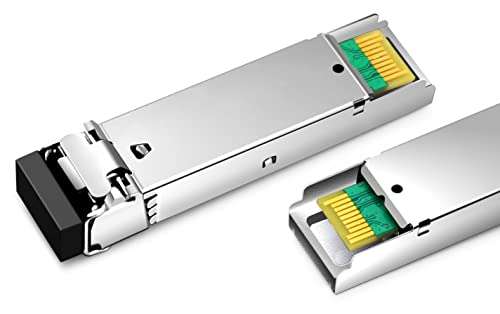 1G SFP LX for Cisco SFP-GE-L GLC-LH-SMD GLC-LH-SM Ubiquiti UF-SM-1G Netgear AGM732F Mikrotik S-31DLC20D D-Link DEM-310GT 1000BASE-LX/LH 1310nm 20km DOM Transceiver Module 5