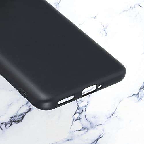 PrimeLike Candy Case Shockproof Silicon Matte TPU Flexible Back Cover for Realme GT Neo 3T 5G / RMX3372 / RMX3371 (Black) 6