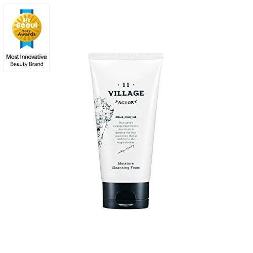 Village 11 Factory Moisture Line with Natural Ingredients, Cruelty Free (Moisture Cleansing Foam 150ml) 3