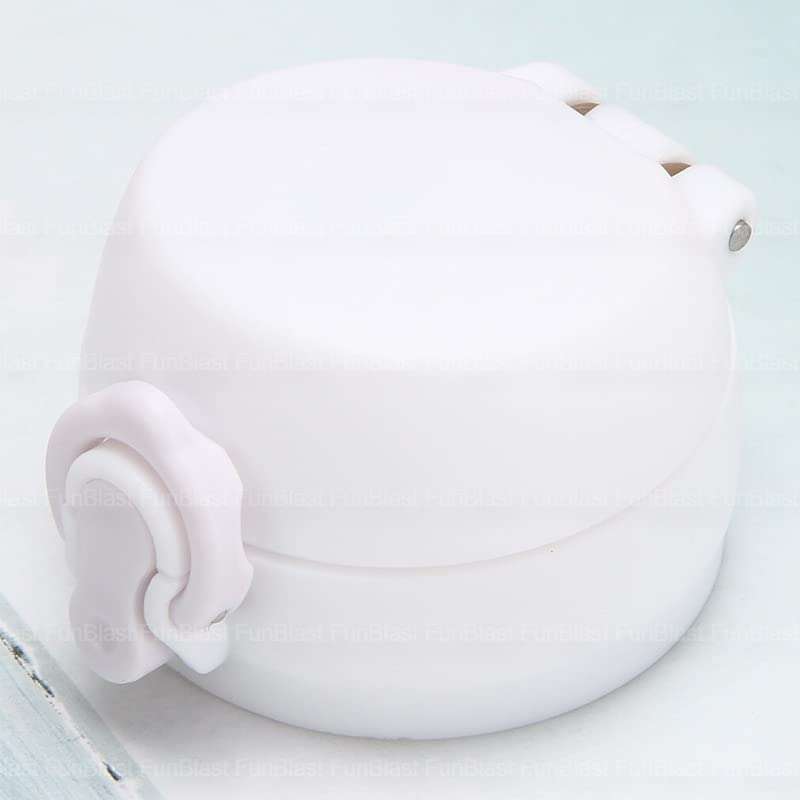 FunBlast Insulated Water Bottles Thermos Water Bottle with Cute Cap – Hot and Cold Water Bottle, Unicorn Water Bottle Double Wall Vacuum Insulated Stainless Steel Bottle – Best Gift (350 ML) (White) 6