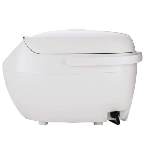 Tiger Plastic JBV-S18W Micro Computer Controlled Rice Cooker with Tacook Cooking Plate, Beige, 1.8 L 3