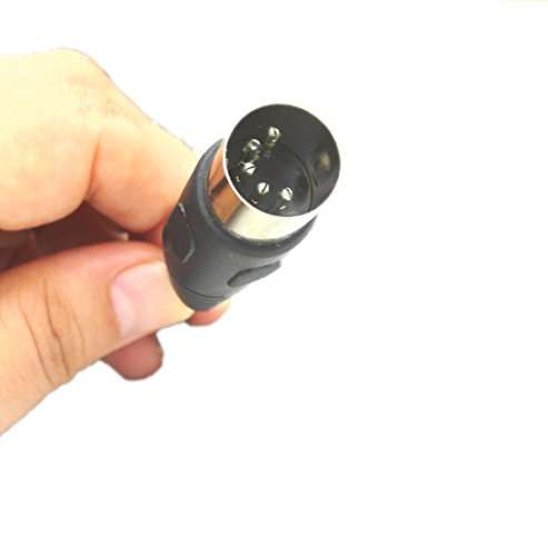 SinLoon 5-Pin DIN-Male Cable, 5 Pin Din to 3.5mm(1/8in) TRS Stereo Male Jack Stereo Audio Cable forB & O System Playing The Musical Instrument Signal Output 1.5m (5 feet,3.5M-5 DIN M) 4