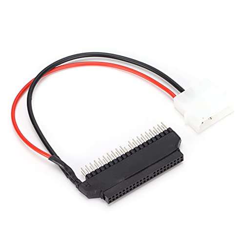Hilitand 44 Pin Female IDE to 40‑Pin Male IDE Adapter, Stable Wide Compatibility Laptop to Desktop 2.5In to 3.5In IDE Converter,for Dell/for/for IBM/for Toshiba/for HP/for Compaq/for 5