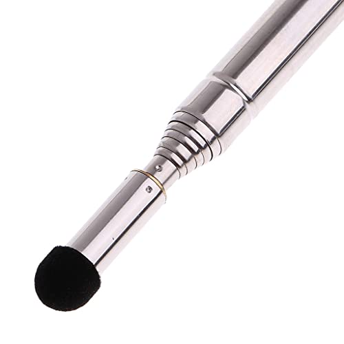 Tiuimk 1 Meter Long Felt Tip Pointer - 12mm Black, Retractable & Extendable Teaching Aid for Whiteboard 6