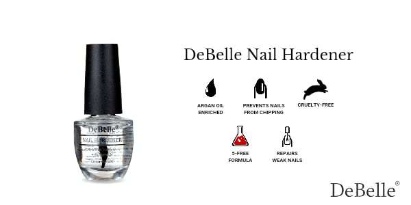 DeBelle Nail Hardener,Transparent Coat, 15 ml 5