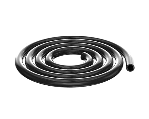 PrimoChill PrimoFlex LRT Custom Watercooling Flexible Tubing -1/2in.ID x 3/4in.OD, 10 feet Bundled with System Prep and Coolant, Made with Premium Materials, Proudly Made in The USA - Onyx Black 1