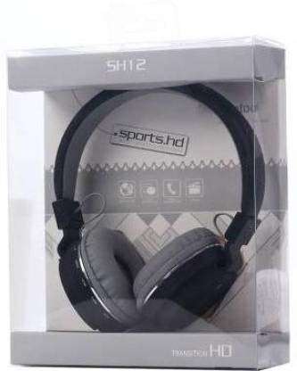 hoatzin Sports Wireless Bluetooth Over the Ear Headphone with Mic (Black) 3