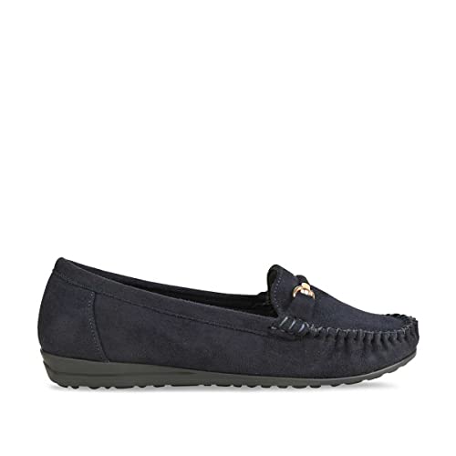 ROCIA by Regal Blue Women Suede Ballerinas 2