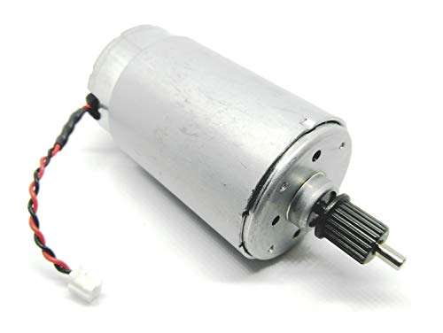 INVENTO - ISC 178 12-24V DC Motor Mitsumi RM2-7614 4200 RPM Dual Shaft High Torque for DIY Projects 1