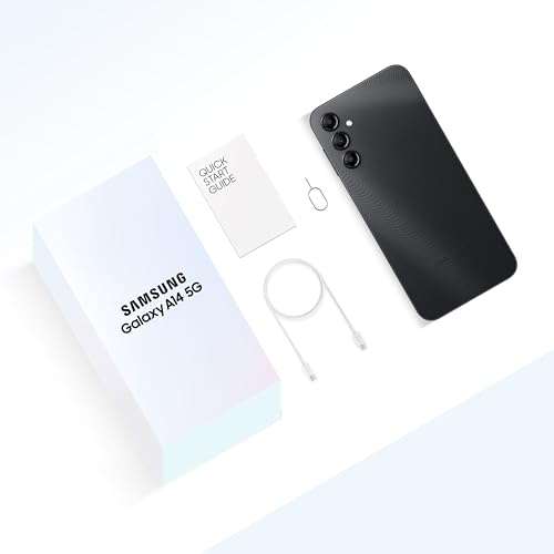 Samsung Galaxy A14 5G (Dark Red, 6GB, 128GB Storage) | Triple Rear Camera (50 MP Main) | Upto 12 GB RAM with RAM Plus | Without Charger 4