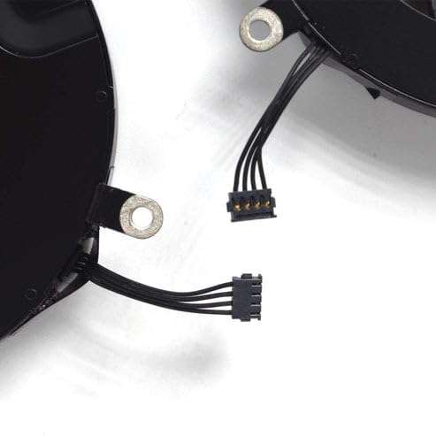 AKSHAR IT SOLUTIONS Cooling Fan Pair (Left & Right) Compatible with Pro 17" A1297 (2009–2011) 4