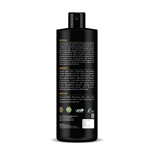 GLAZONE Keratin Deeply clarifies & Removes Residual Prepares Hair For All The Treatments - 1000ML 2