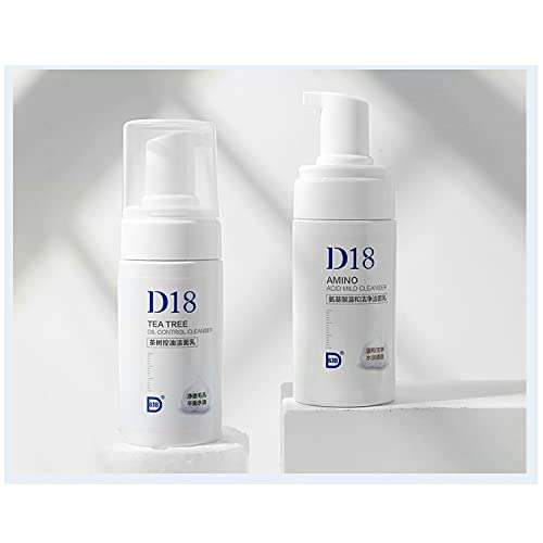 1PC Tea Tree Oil Control/ Amino Acid Facial Cleanser, Making Skin Moisturizing Smoothing And Clear, 100ml. (tea tree) 4