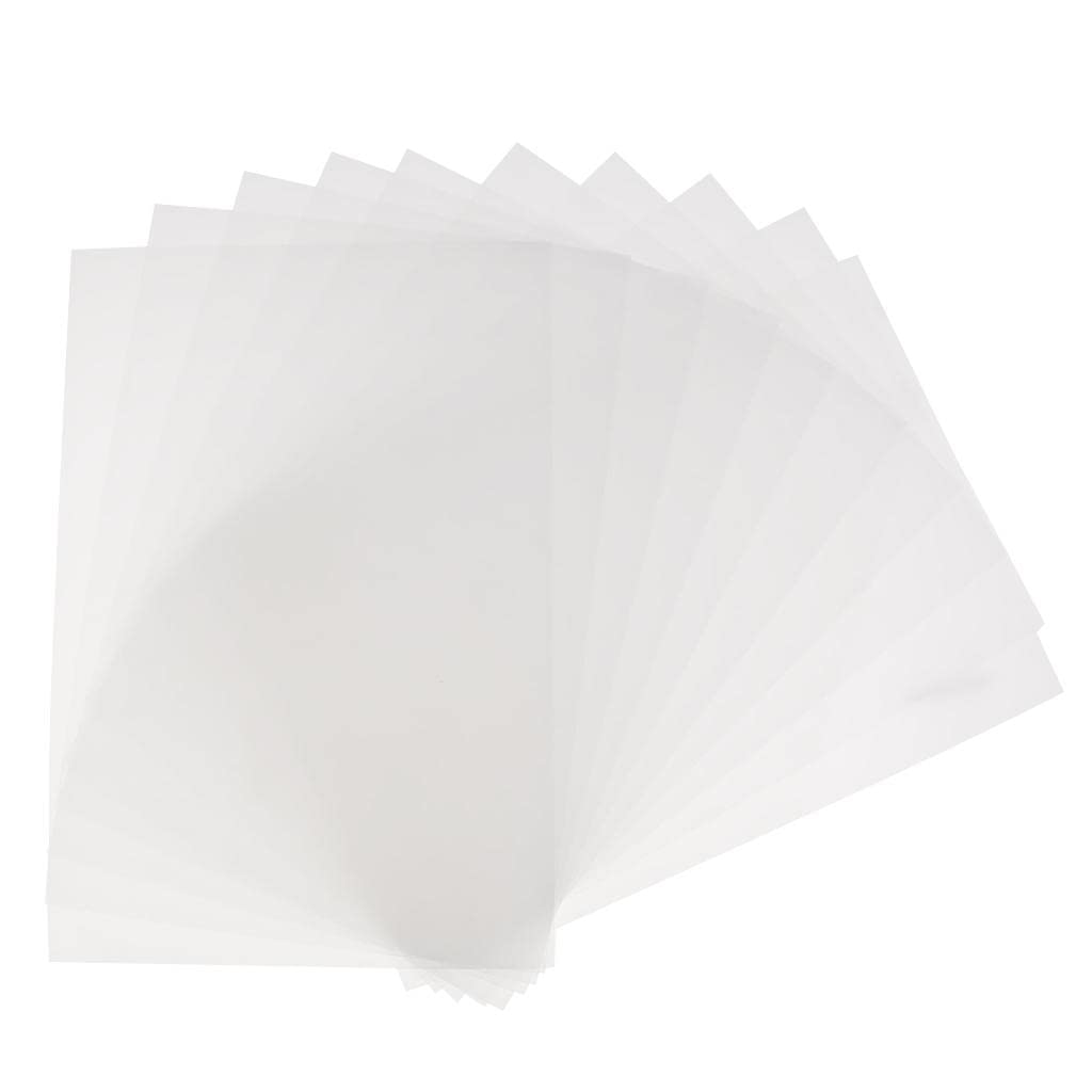 myaddiction 20 Pieces Heat Shrinkable Paper Shrink Film Paper Sheets for DIY Hanging Charms Fine Polish 6