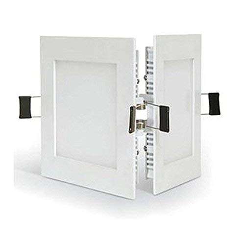 Philips 15-Watt Square Astra Max Plus Recessed Metal Downlighter Ceiling Panel Light (Natural White,Pack of 1) 1