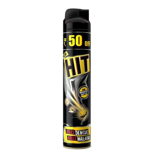 Hit Flying Insect Killer - Mosquito & Fly Killer Spray (625Ml) | Instant Kill | Protection From Dengue & Malaria, Pack Of 1 1