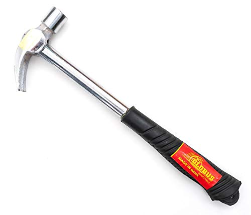 GLOBUS 1251 Hand Tools Set/3 PCS (1/2 LBS Hammer, 8" Adjustable Wrench Black with Measuring Tape 3 MTR.) 5