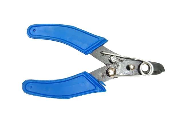 DIYtronics Combo of Wire Cutter Stripper Nipper, 8 Inch Plier and Electrical Tester Screwdriver Tool Kit for Electronic Repair 5