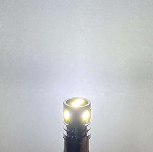 High Output 12/28VDC BA9S T3-1/4 Miniature Bayonet Base LED Replacement Bulb | Replaces Bulbs 12V: 1414 1416 1813 1816 1895 | 28V: 313 1495 1819 1820 1864 757 (2-Pack; Pure White) 4