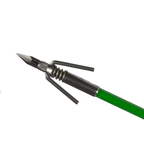 TRUGLO Spring Fisher Durable Neon Bowfishing Arrow - Complete Arrow w/Slide Safety System 3