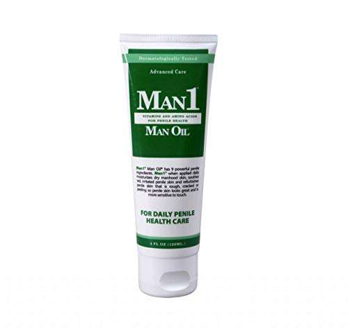 Man1 Man Oil Penile Health Cream - Advanced Care. Treat dry, red, cracked or peeling penile skin. Improves sensation over time 1