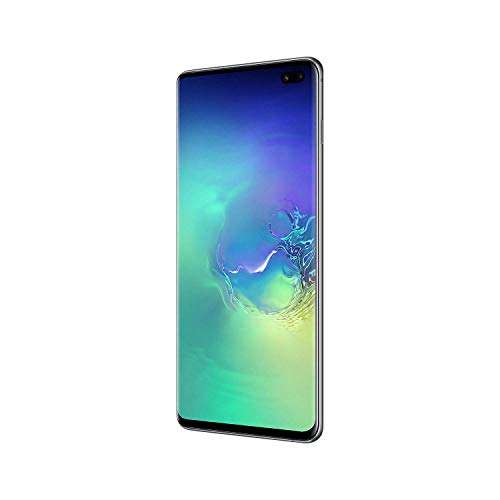 Samsung Galaxy S10+ Plus 128GB / 8GB RAM SM-G975F Hybrid/Dual-SIM (GSM Only, No CDMA) Factory Unlocked 4G/LTE Smartphone - International Version (Prism Green, 128GB) 4