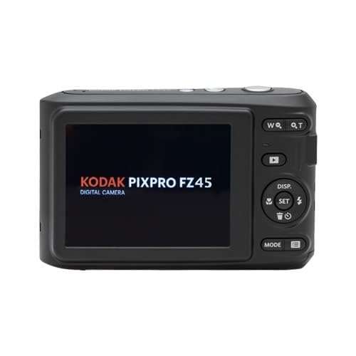 Kodak PIXPRO Friendly Zoom FZ43-BK 16MP Digital Camera with 4X Optical Zoom and 2.7" LCD Screen (Black) 3