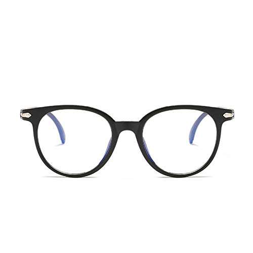 Marolty Blue Light Blocking Glasses for Women Men Anti Eyestrain Computer Glasses Vintage Non Prescription Glasses, Matte Black 2