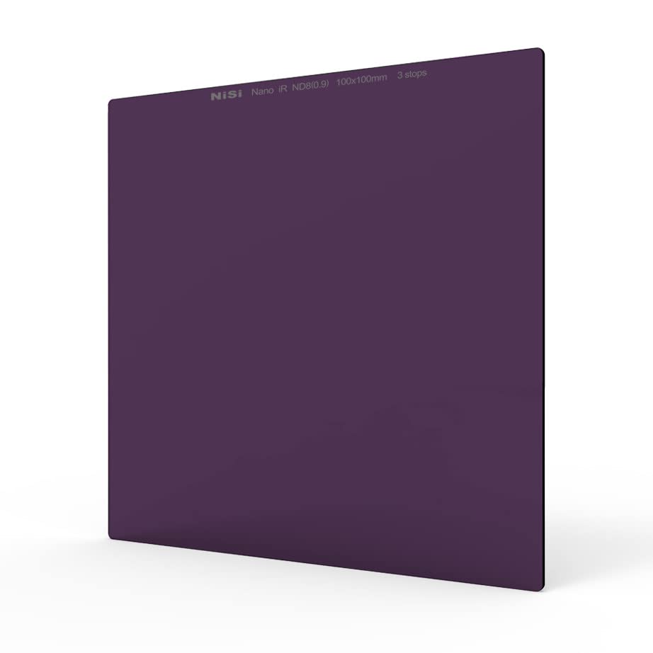 NiSi 100x100mm Nano IR Neutral Density Filter – ND8 (0.9) – 3 Stop 1