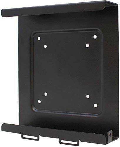 HumanCentric Mount Compatible with Dell OptiPlex Micro Form Factor Case, VESA, Under Desk and Wall Mount Fits MFF 3040, 3046, 3050, 3060, 3070, 3080, 5050, 5060, 5070, 7040, 7050, 7060, 7070, More 2