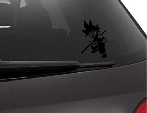 Lionston Dragon Ball Z Goku Car Racing Stickers Exterior Decals (Black) 2