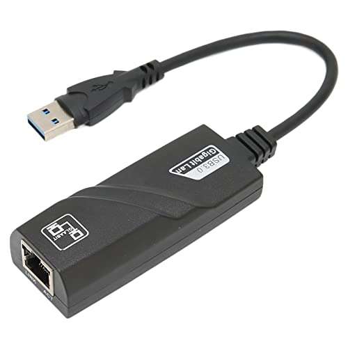 USB C to Ethernet Adapter, USB Type C to RJ45 1000Mbps Network LAN Wired Ethernet Adapter Compatible with Windows 10,8.1,8,7,XP,Vista, Mac OS 10.5 to 10.10,10.11, Linux,OS X 1