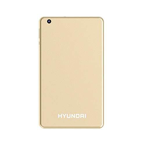 Hyundai KoralTab 8W2, 8" Android Tablet, 2GB RAM, 16GB Storage, Quad-Core Processor, 8” IPS Display, Android 9.0 Pie, Dual Camera, WiFi, Gold Metal 3