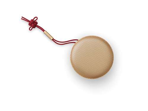 Bang & Olufsen Beosound A1 2nd Gen Portable Wireless Bluetooth Speaker with Voice Assist & Alexa Integration, 3 Microphones for Great Call Quality,IP 67 Dustproof and Waterproof, Lunar Red 4