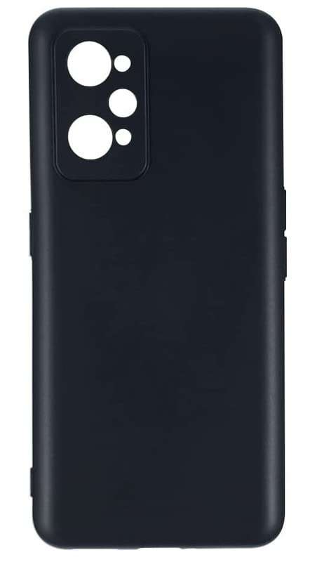 PrimeLike Candy Case Shockproof Silicon Matte TPU Flexible Back Cover for Realme GT Neo 3T 5G / RMX3372 / RMX3371 (Black) 5