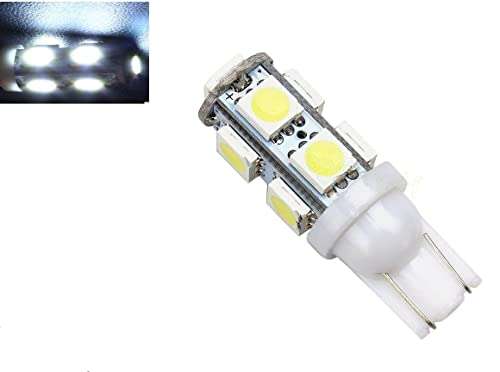 AOW Attractive Offer World 9 SMD (WHITE) LED Parking Bulb For Bajaj Pulsar 150 DTS-i (PAIR / 12V) 6
