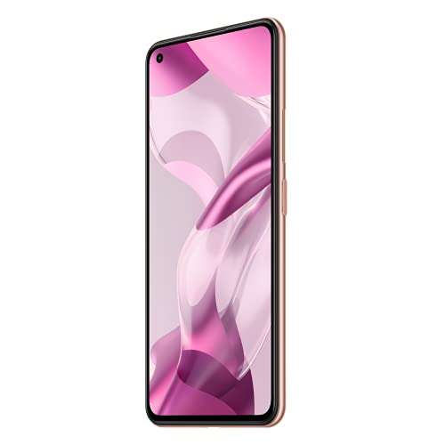 Xiaomi 11 Lite NE 5G (Tuscany Coral 8GB RAM 128 GB Storage) | Slimmest (6.81mm) & Lightest (158g) 5G Smartphone | 10-bit AMOLED with Dolby Vision | SD 778 with 12 5G Bands 3