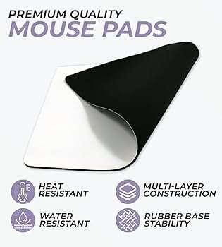 QUAKEL Printed Anti-Slip Rubber Base Mouse Control Pad Motivational Quote Printed Mouse Pad for PC, Laptop - You are Doin Great (Pack-1) for Laptop, MacBook Pro, Gaming (9 inch x 7 inch) 5