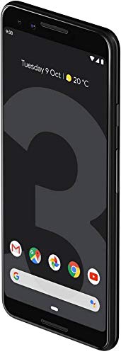 Google Pixel 3 (Just Black, 4GB RAM, 64GB Storage) 3