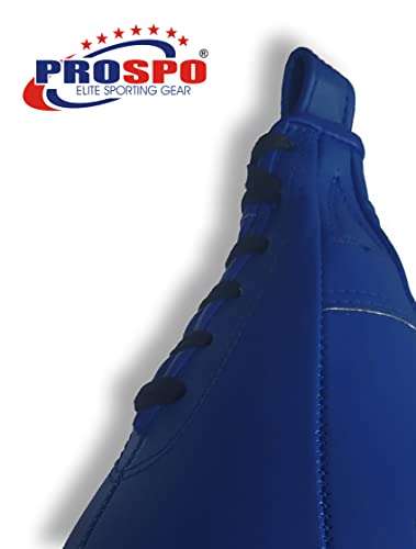 Prospo Synthetic Speed Ball Size No:10 Speed Ball, Speed Punch Ball for Sports Fitness Boxing Training Bag (Blue) 3