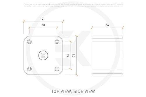 EK Water Blocks EK-Quantum Convection D5 Pumpengehäuse - Schwarz 5