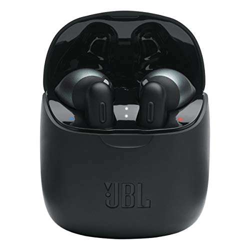 JBL Tune 225TWS True Wireless Earbud Headphones - Pure Bass Sound, Bluetooth, 25H Battery, Dual Connect, Native Voice Assistant (Black) 3